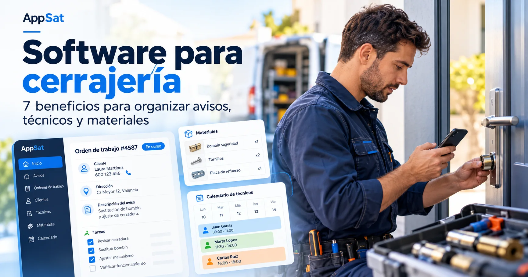 Beneficios de utilizar un software de cerrajería