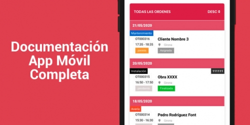 Consulta la Documentación Completa de la App Móvil