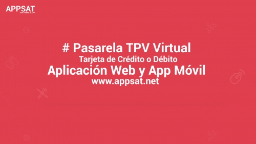 Pasarela TPV Virtual (Tarjeta de Crédito o Débito)