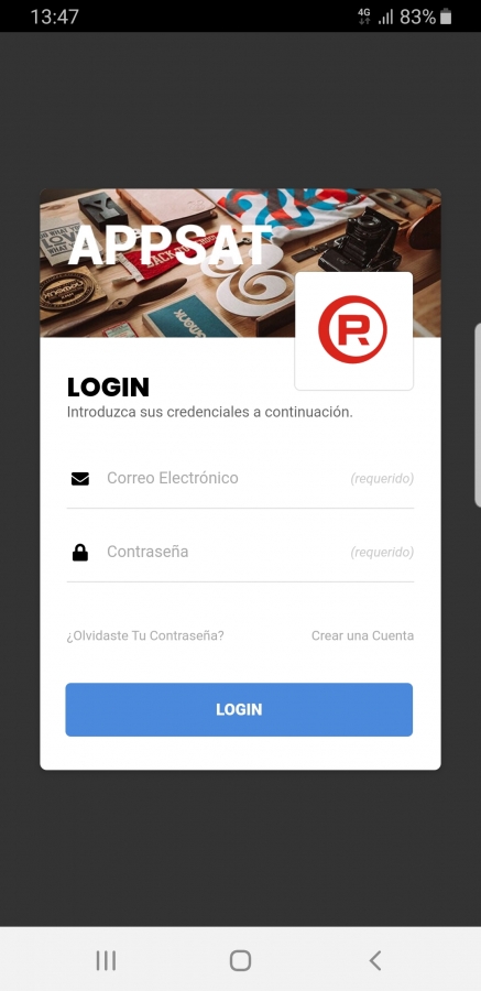 Login App Móvil