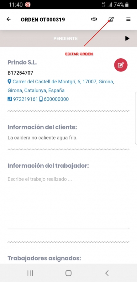 Editar Orden App Móvil 2