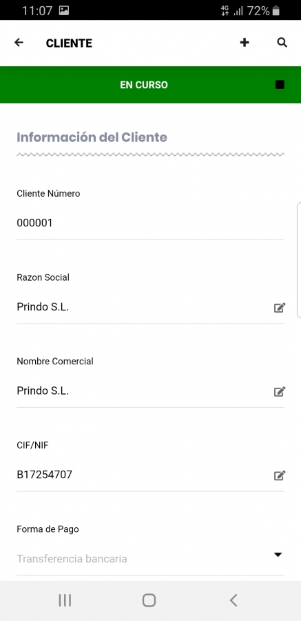 Crear o Editar el Cliente App Móvil 2