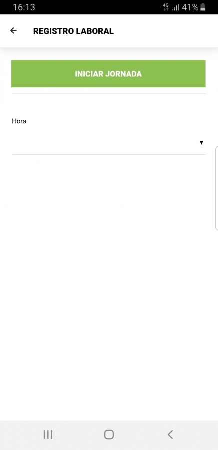 Inicio de Jornada