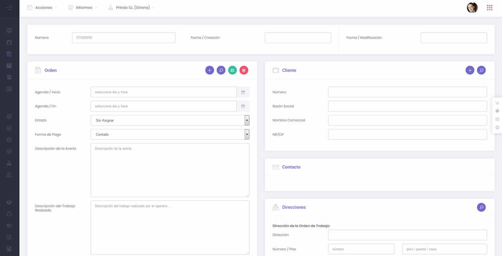Software Servicio Técnico - Ordenes de Trabajo