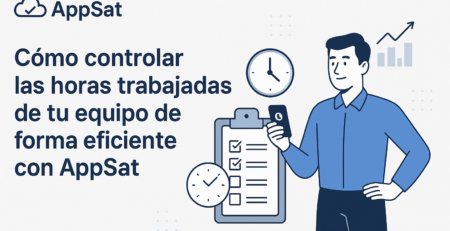 Cómo controlar las horas trabajadas con AppSat