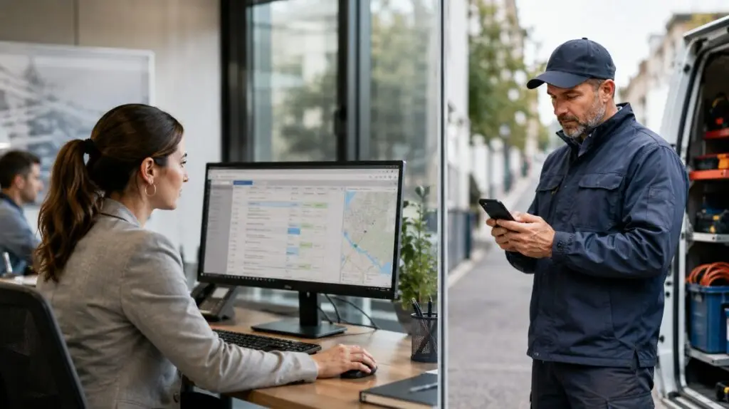 AppSat: el software de gestión para empresas de servicios técnicos que lo controla todo 1 Software de gestión de servicio técnico conectado entre oficina y técnicos